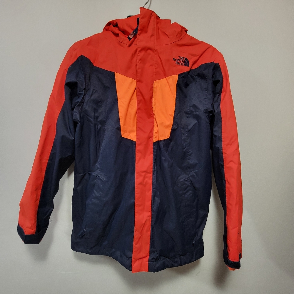 The North Face Hyvent Double Zip Hooded Windbreaker Youth Boy’s L (14/16)